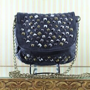 melie bianco vegan studded mini bag